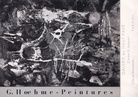 G. Hoehme - Peintures. GALERIE du HAUT-PAVE PARIS [1954]