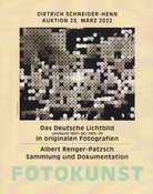 Das Deutsche Lichtbild in originalen Fotografien. Jahrbuch 1927- 38/ 1955-79/ Albert Renger-Patzsch - Sammlung und Dokumentation, DIETRICH SCHNEIDER-HENN, Auktion 23. MÄRZ 2022