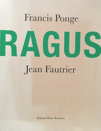 L'ASPARAGUS. Francis Ponge / Jean Fautrier