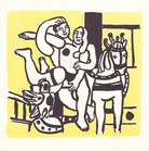 LEGER. GALERIE ADRIEN MAEGHT PARIS, 15 JUIN 1988 [Einladungskarte/ invitation card]