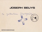 Joseph Beuys. 1a gebratene Fischgräte