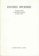 Catalogue anecdoté de seize oeuvres de l'artiste de 1960 á 1964