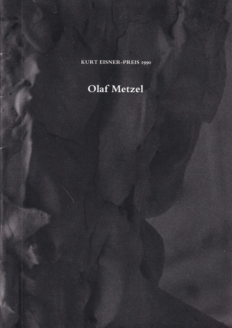 Olaf Metzel. Kurt Eisner-Preis 1990