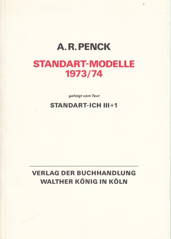 A. R. Standart. STANDART-MODELLE 1973/74. gefolgt vom Text STANDART-ICH III [3] + 1