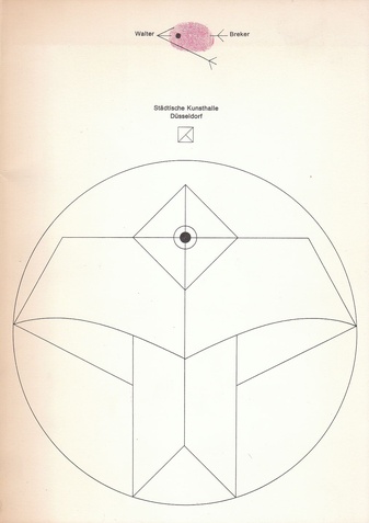 Städtische Kunsthalle Düsseldorf, Grabbelplatz, 12. Oktober - 16. November 1973. Walter Breker