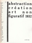 abstraction. création. art non figurative. 1932 -1936. Reprint, 5 Bde.