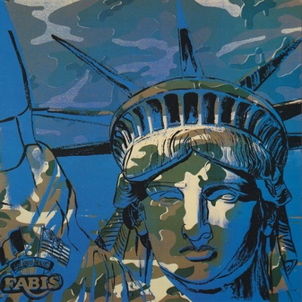 ANDY WARHOL. THE STATUE OF LIBERTY. GALERIE THADDAEUS ROPAC PARIS, du 6 mars au 17 avril 1999 [Einladungskarte/ invitation card]