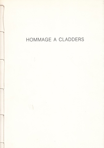 HOMMAGE A CLADDERS. 14. SEPTEMBER 1984