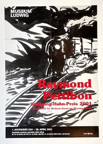 Raymond Pettibon. Wolfgang-Hahn-Preis 2001 [Ausstellungsplakat/ exhibition poster]