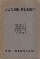 JUNGE KUNST I [VOLKSAUSGABE]. BAND 1: MAX PECHSTEIN/ BAND 22: MARIE LAURENCIN VON H. v. WEDDERKOP/ BAND 42: WASSILY KANDINSKY VON WIL GROHMANN/ BAND 44: ALFRED KUBIN VON PAUL FERDINAND SCHMIDT/ BAND 47: LYONEL FEININGER VON WILLI WOLFRADT