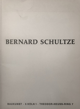 Bernhard Schultze. >> Die Migofs 1958 bis 1973<< sowie Ölbilder, Zeichnungen, Druckgraphik