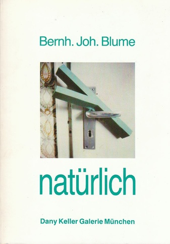 Bernh. Joh. Blume. Natürlich. Quasiphilosophisch-ideoplastischer Diavortrag