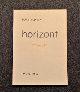 heinz gappmayr. horizont