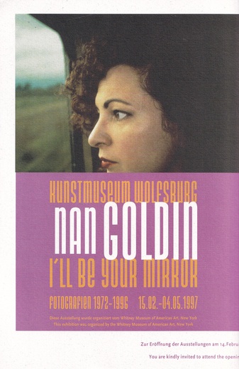 NAN GOLDIN. I'LL BE YOUR MIRROR/ PIETRO DONZELLI. DAS LICHT DER EINSAMKEIT. KUNSTMUSEUM WOLFSBURG1996