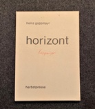 heinz gappmayr. horizont