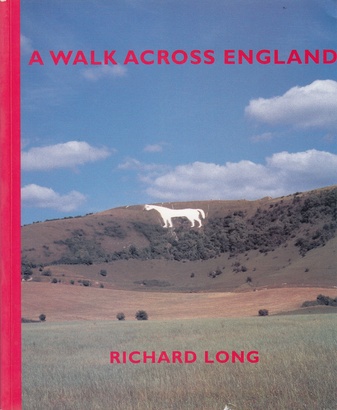 RICHARD LONG. A WALK ACROSS ENGLAND. A WALK OF 382 MILES IN 11 DAYS FROM THE WEST COAST TO THE EAST COAST OF ENGLAND