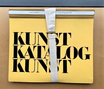 KUNST KATALOG KUNST. Kasseler Kunstverein, 12. Juni-20. September 1987. DIE GESTALTUNG DES KATALOGS