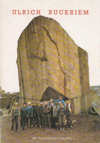 Ulrich Rückriem. Sculptures. Centre Georges Pompidou, 16 mars - 9 mai 1983