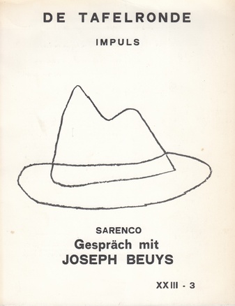 DE TAFELRONDE. IMPULS.  Drieentwintigste jaargang, nummer 3 (februari 1980). IMPULS. SARENCO. Gespräch mit JOSEPH BEUYS