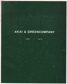 Akai & Greencompany. 1967-1973. MUSEUM BOCHUM 3. 11. - 9. 12. 1973