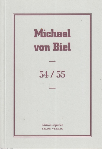 Michael von Biel. 54/ 55. Edition Separee # 45