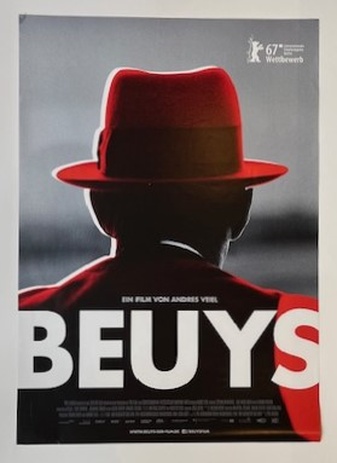 BEUYS. EIN FILM VON ANDRES VEIEL. [Poster/ Plakat]