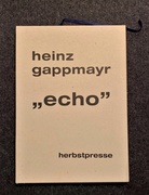 heinz gappmayr. "echo"