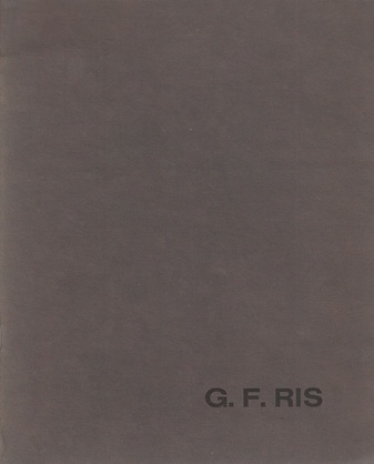 G. F. Ris. Skulpturen, Zeichnungen