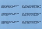 LAWRENCE WEINER BEI KONRAD FISCHER, 18 DEZ. '81 - 16. JAN. '82. A GROUPING OF THAT WHICH IS CONNECTED WITH USE IN A TEMPERATE CLIMATE/ EINE GRUPPIERUNG DESSEN, WAS MIT DER BENUTZUNG IN EINEM GEMÄSSIGTEN KLIMA ZU TUN HAT [invitation card/ Einladungskarte]