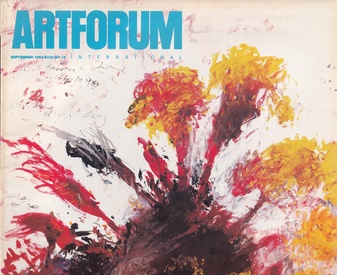 ARTFORUM INTERNATIONAL. Volume XXXIII [33], No. 1, SEPTEMBER 1994