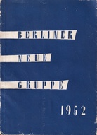 BERLINER NEUE GRUPPE 1952