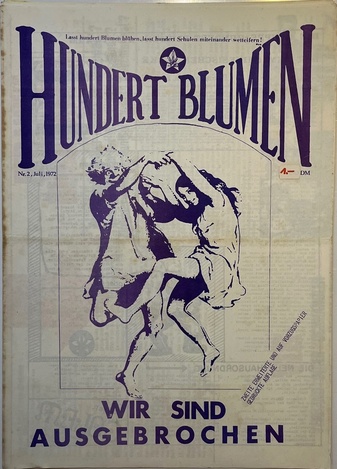 HUNDERT BLUMEN Jhg. 1, Nr.2, Juli 1972 [ZWEITE ERWEITERTE UND AUF VORZUGSPAPIER GEDRUCKTE AUFLAGE]