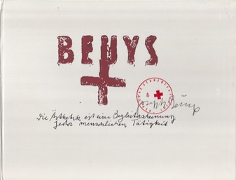 Joseph Beuys. MULTIPLES [GALERIE RONNY VAN DER VELDE & CO, ANTWERPEN]