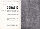 DORAZIO. LAUREAAT VAN DE BIENNALE VAN PARIJS 1961/ LAUREAT DE LA BIENNALE DE PARIS 1961/ PRIJS - PRIX KANDINSKY 1961. Galerie Ad Libitum, 9 - 12 - 1961 - 28 -12 - 1961 [Einladungskarte/ invitation card]