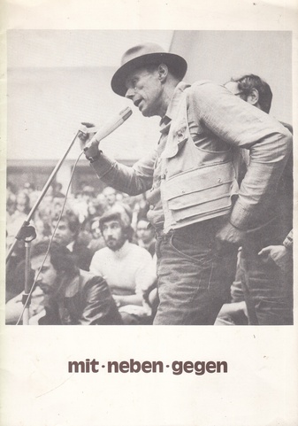 JOSEPH BEUYS. mit - neben - gegen. 3 tage frankfurter kunstverein, 5.-7. nov.76 [1976]