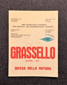 Joseph Beuys. Grassello. Ca (OH)2 + H2O. Difesa della natura. Num. Expl. # 70/80, signiert, gestempelt