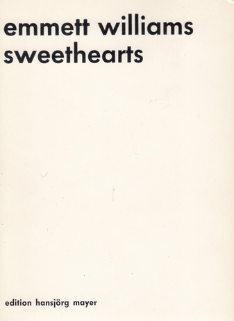 emmett williams. sweethearts