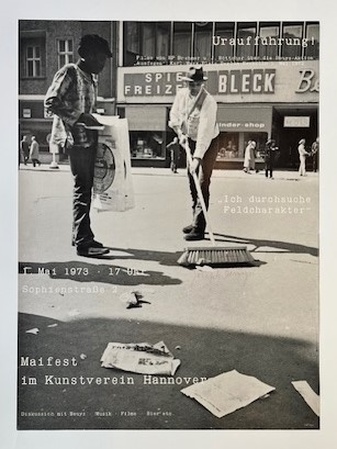 Joseph Beuys. Maifest im Kunstverein Hannover 1973. signiert/ signed [ [Plakat/ Poster] 