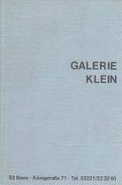 GALERIE KLEIN. 50 ZEICHNUNGEN, GRAFIKEN UND OBJEKTE. Frühjahr 1974