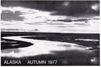 HAMISH FULTON BEI KONRAD FISCHER, 4. -28. FEBRUAR '78. ALASKA AUTUMN 1977 [invitation card/ Einladungskarte]