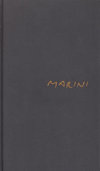 Gedichte von Egle Marini mit Zeichnungen von Marino Marini [Exemplar No. 268/370, signiert]