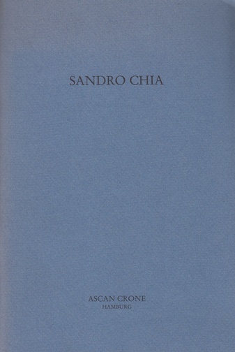 Sandro Chia. 24. Oktober bis 24. November 1984, Galerie Ascan Crone