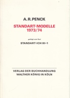 A. R. Standart. STANDART-MODELLE 1973/74. gefolgt vom Text STANDART-ICH III [3] + 1