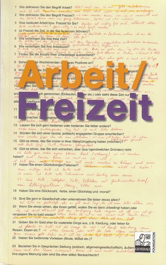 Arbeit, Freizeit