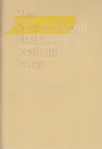 Hellozine Nr. 12. Das Niemandsland lässt nur ganz bestimmte herein. Lyrik und Sound-Collagen von T. F. aus Köln-Bickendorf [Vorzugsausgabe/ Collector's Edition]