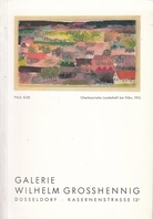 AUSSTELLUNGS- UND ANGEBOTSKATALOG DEUTSCHER UND FRANZÖSISCHER KUNSTWERKE DES JAHRHUNDERTS. 11. Oktober 1975 bis Ende Februar 1976, Galerie Wilhelm Grosshenning, Düsseldorf