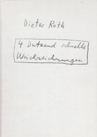 Dieter Roth. 4 Dutzend schnelle Weichzeichnungen