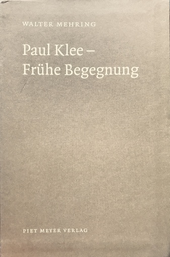 Paul Klee - Frühe Begegnung (- Und das ist der Fisch des Columbus)