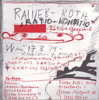 RAINER - ROTH. "RATIO-KONDITIO"