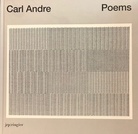 Carl Andre. Poems